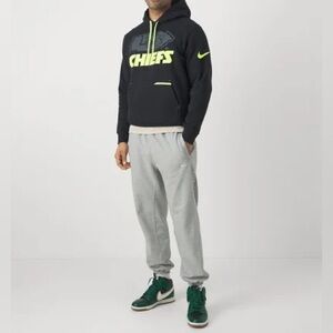 NWT Men's Nike Black‎ Kansas City Chiefs Volt Pullover Hoodie $74
